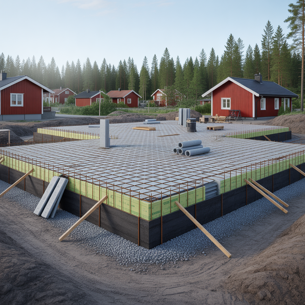 platta pa mark guide till isolering armering och radon