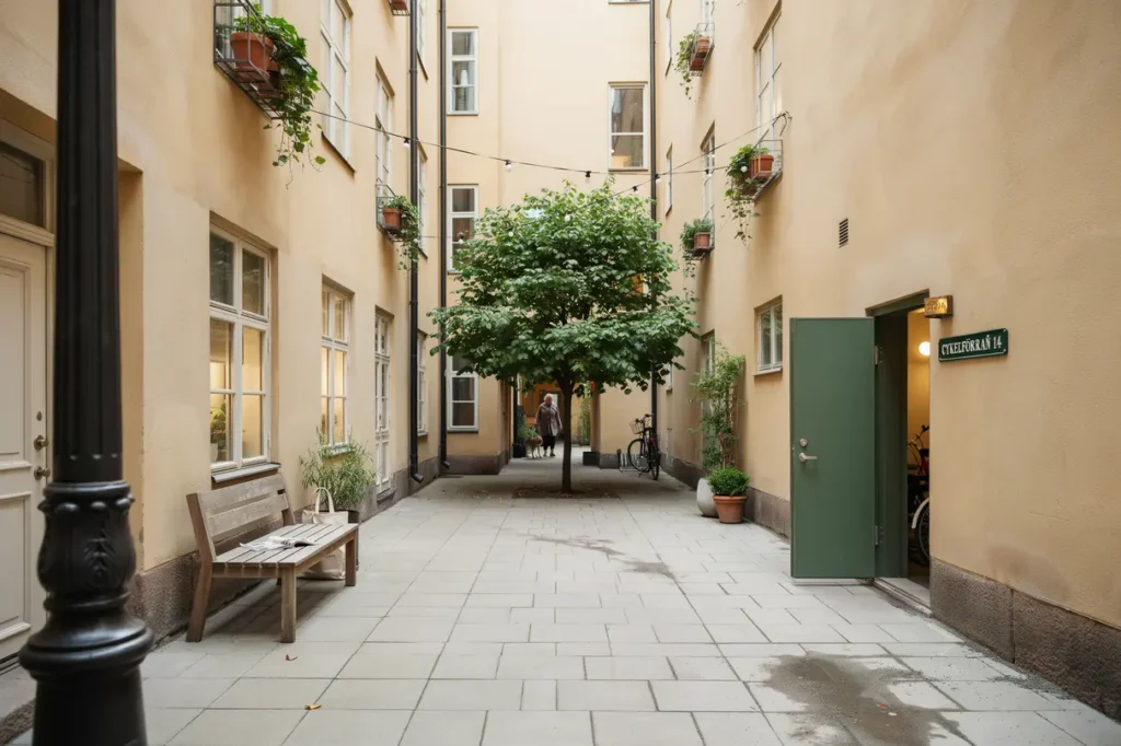 ombyggnation av innerg rd och cykelrum i flerbostadshus p s dermalm